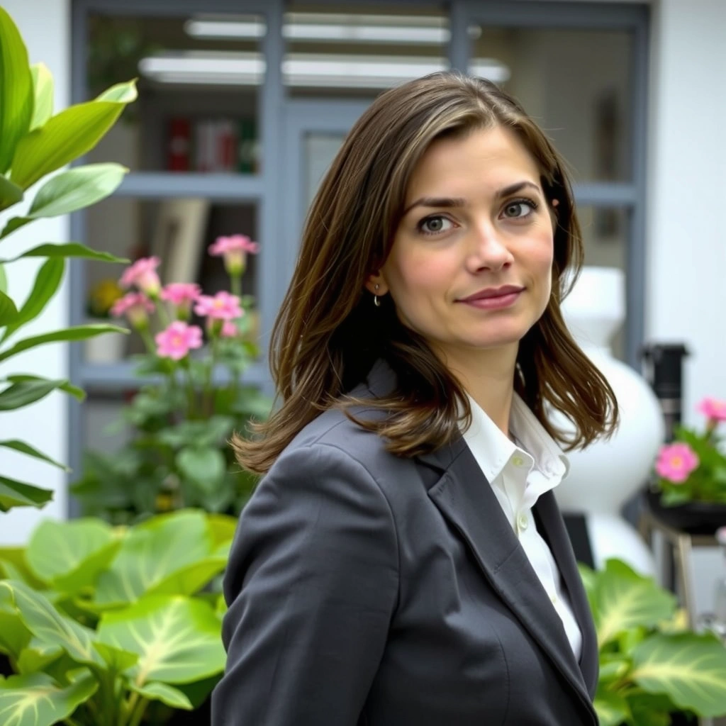 Portretul Elenei Vasile, cercetător în fitoterapie